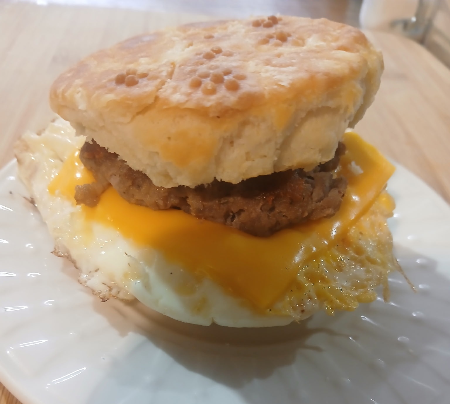 Fresh breakfast item from Trap Mountain