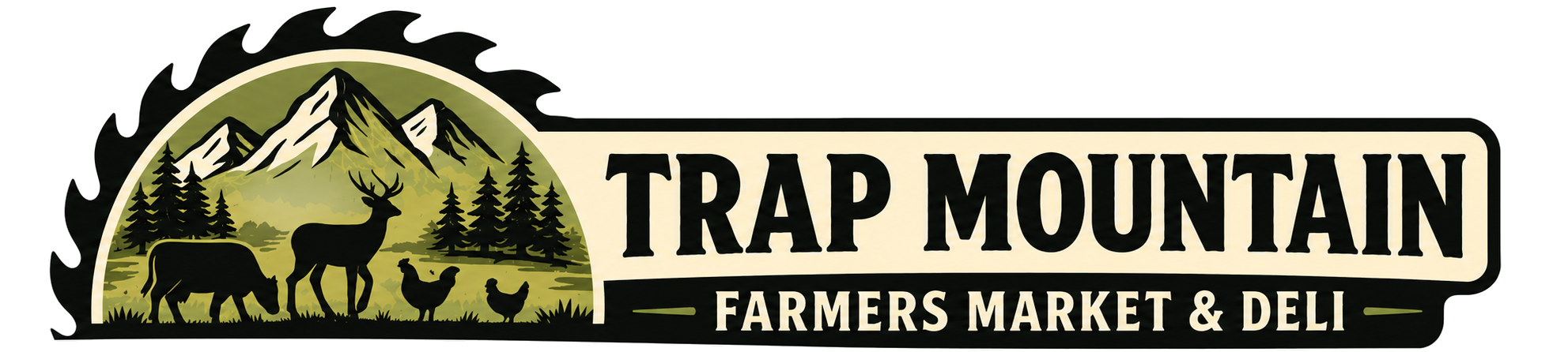 Trap Mountain Farmers Market & Deli logo