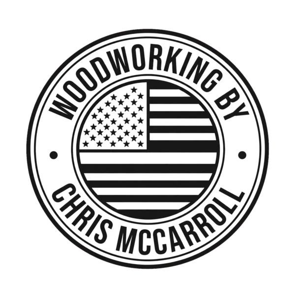 Woodworking by Chris McCarroll logo